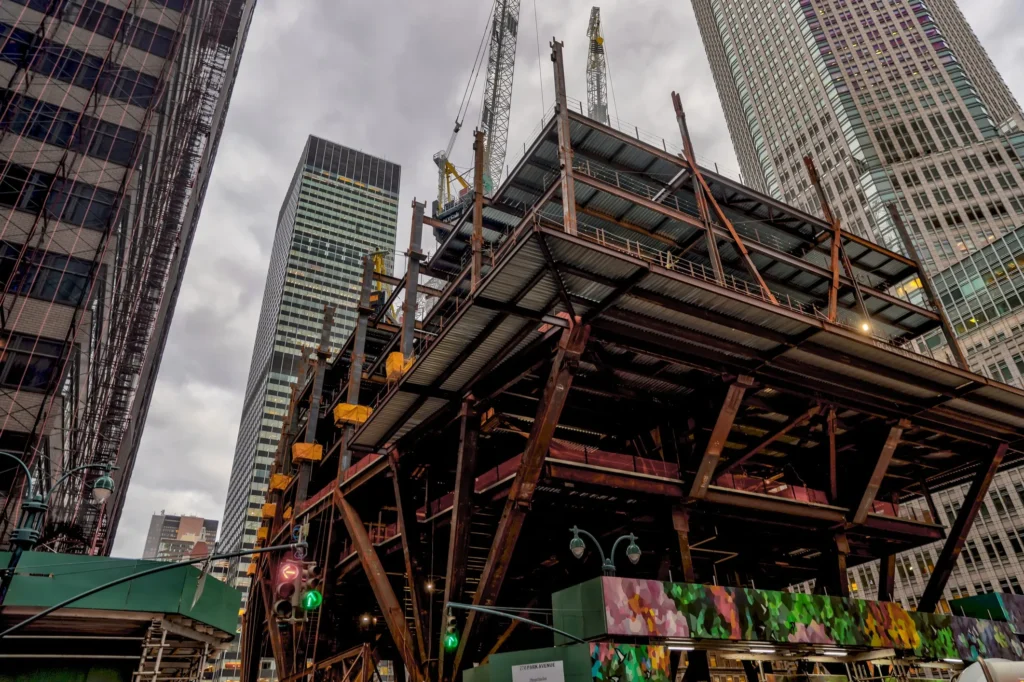 NYC condos being constructed.